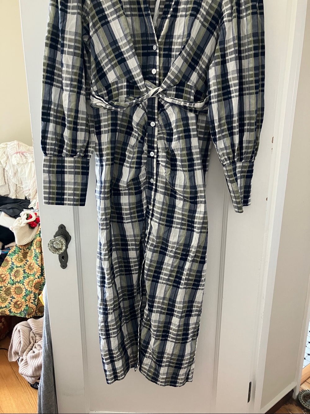 VERONICA BEARD plaid dress - Picture 4 of 8